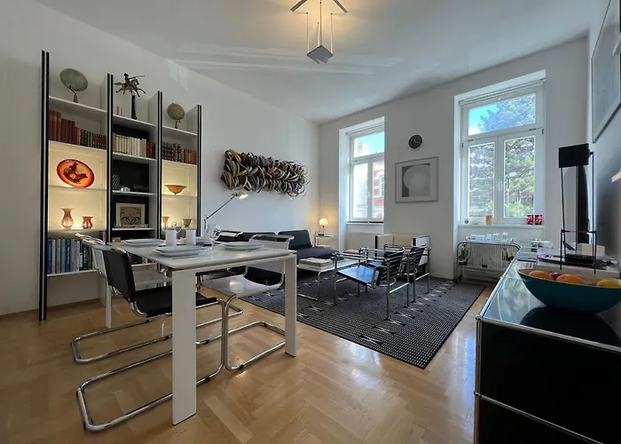Wohnen Auf Zeit - Design By Rabe - Parkplatz & Netflix & Coffee-bar - Nahe Schloss Schoenbrunn Apartmán Vídeň