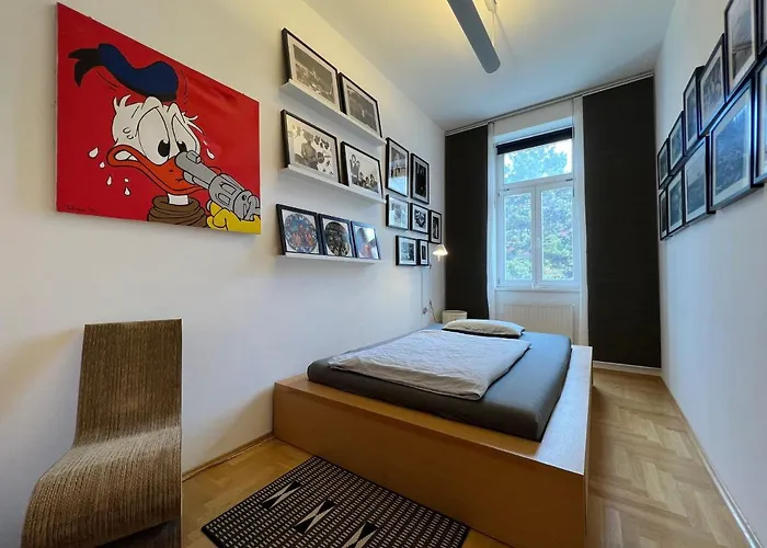 Apartmán Wohnen Auf Zeit - Design By Rabe - Parkplatz & Netflix & Coffee-bar - Nahe Schloss Schoenbrunn Vídeň